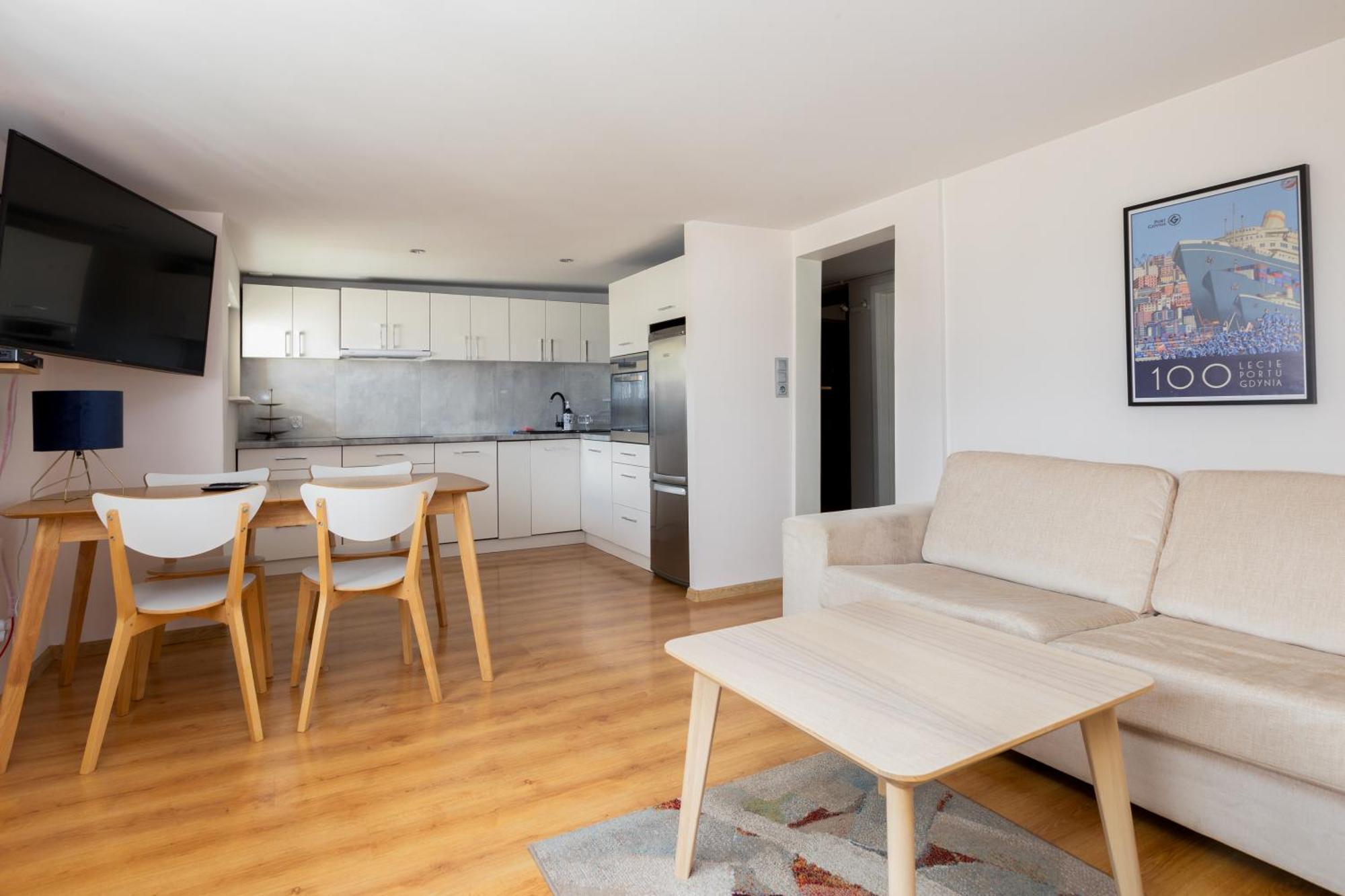 Gdynia Centrum Homely Apartment Экстерьер фото